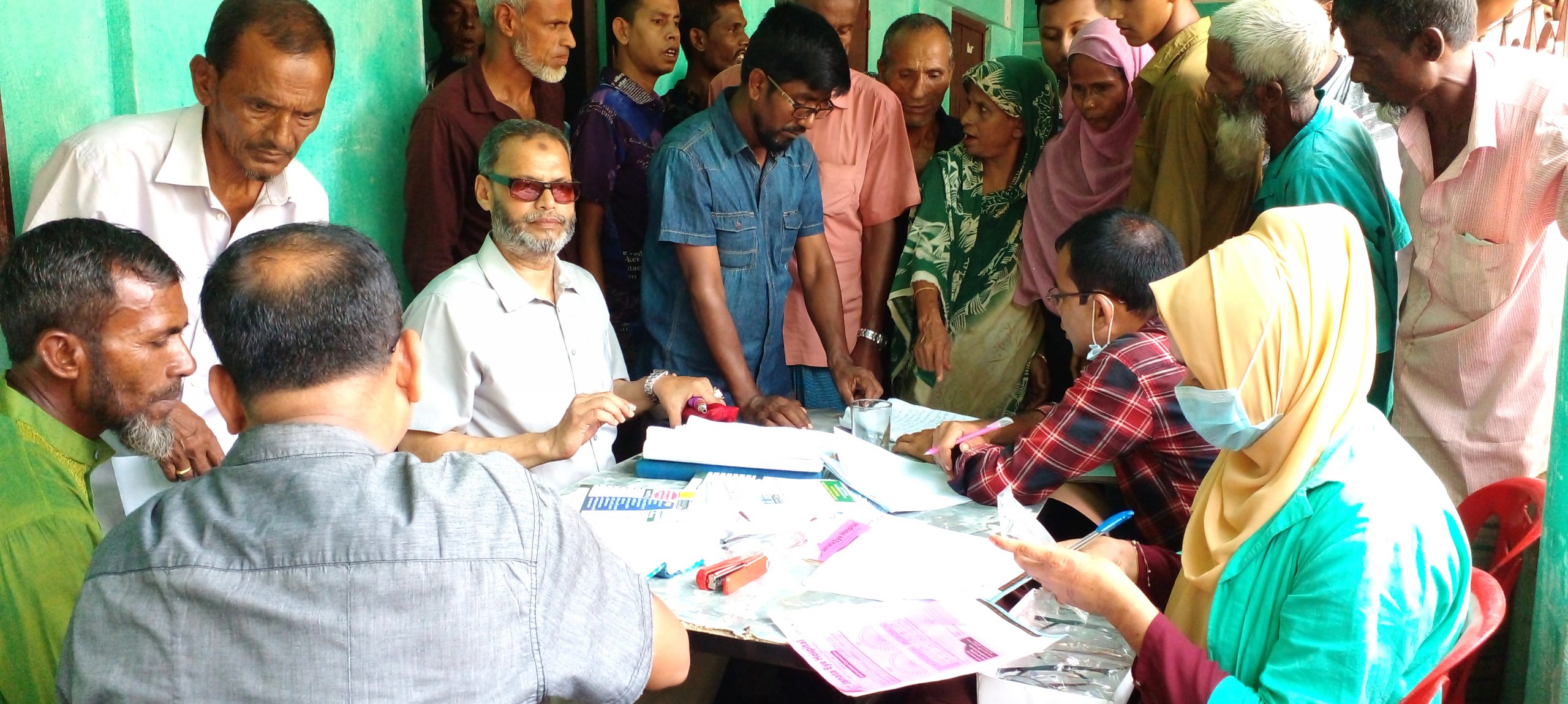 জগন্নাথপুরে ” উমরা মিয়া কোরেশী ফাউন্ডেশন ” কর্তৃক ফ্রী চক্ষু চিকিৎসা